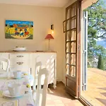 別荘 Maison De La Rade, Sea View And Air Conditioning サン・マンドリエ・シュル・メール